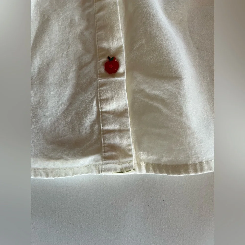 Girls Gymboree shirt and skort combo-Apple School themed Preschool size 4